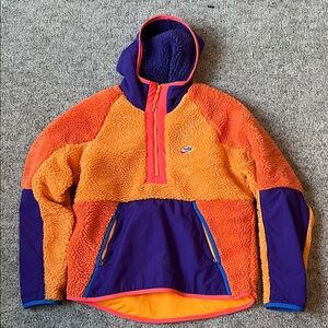 Nike Vibrant Orange and Purple Hoodie